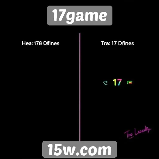 Comparativo entre 17game e outros sites de jogos